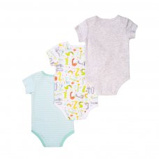 Numbers 5: 3 Pack Bodysuits (NB-6 Months)